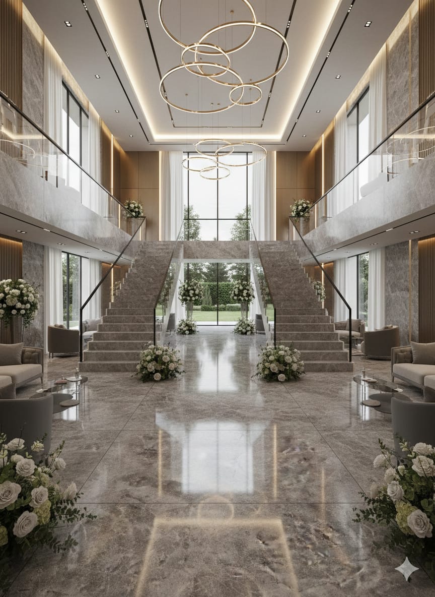 رخام تندرا جري